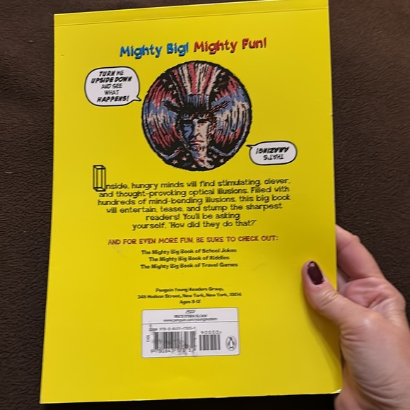 The mighty big book of optical illusions by Craig Yoe paperback - Picture 2 of 5